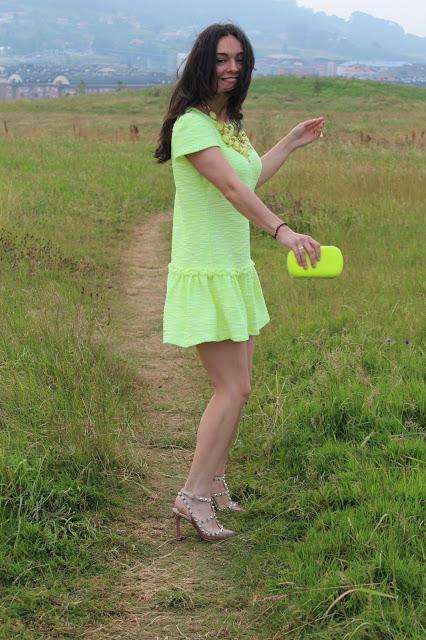 Yellow dress
