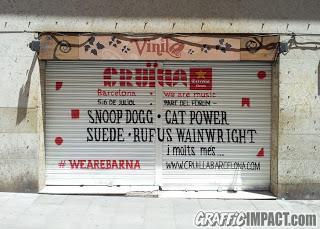 Persianas publicidad Cruïlla Barcelona