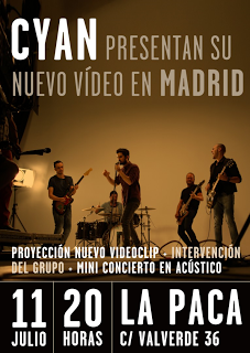 PRESENTACIÓN DE PHILIPPE PETIT (EL ÚLTIMO VIDEOCLIP DE CYAN) EN EL BAR LA PACA DE MADRID: LA UTOPÍA DEL ARTISTA