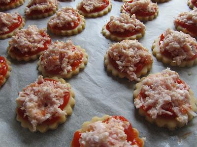 Galletas de pizza