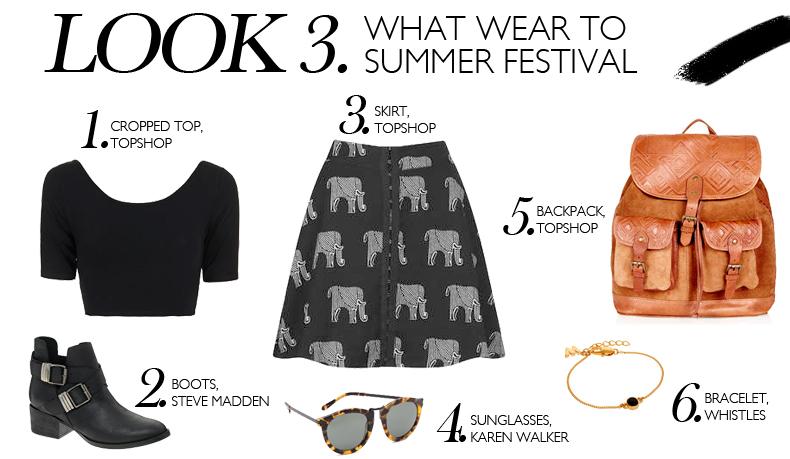 WHAT WEAR TO SUMMER FESTIVAL