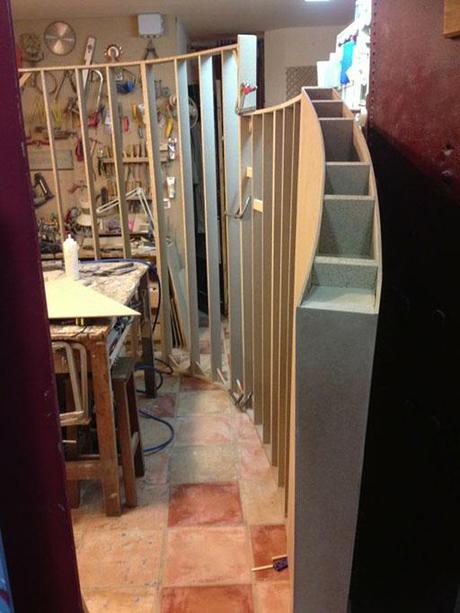 A-cero presenta imágenes de obra de LA OFICINA COMERCIAL DE LAS 31 VIVIENDAS DE MÁLAGA