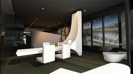 A-cero presenta imágenes de obra de LA OFICINA COMERCIAL DE LAS 31 VIVIENDAS DE MÁLAGA