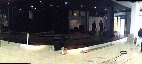 A-cero presenta imágenes de obra de LA OFICINA COMERCIAL DE LAS 31 VIVIENDAS DE MÁLAGA