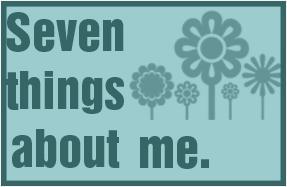 … de recibir el premio Seven things about me Premio Seven things about me.