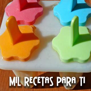 Palitos helados de Banana