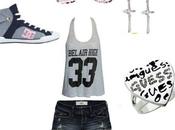 Ropa verano (juego ropa color gris lentes)