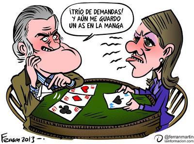 La España de Rajoy, en shock, ante un Bárcenas acorralado, dispuesto a morir matando. La España de Rajoy, en shock, ante un Bárcenas acorralado, dispuesto a morir matando.