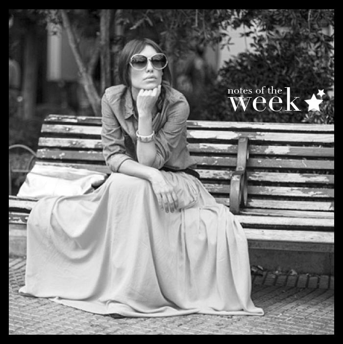 ☆ notes of the week ☆ #58