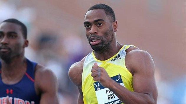 Tyson Gay da positivo en un control antidopaje y se pierde el Mundial