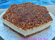 Tarta queso leche merengada