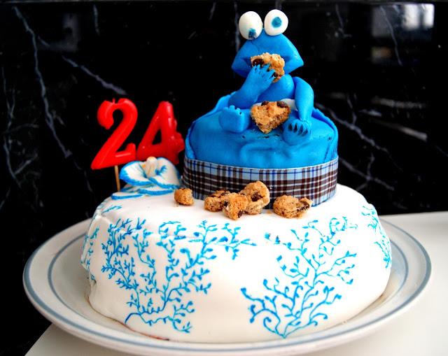 Tarta Cumpleanos con Fondant