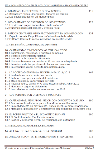 El poder de los mercados. Y los españoles