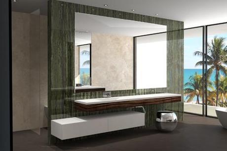 A-cero Projects DISEÑOS DE CUARTOS DE BAÑO PARA LA VIVIENDA PROYECTADA POR A-CERO EN LA COSTA ESTE DE EEUU