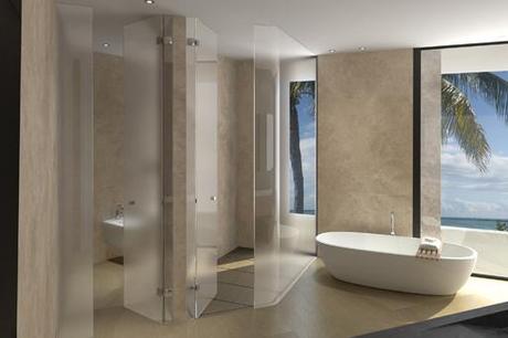 A-cero Projects DISEÑOS DE CUARTOS DE BAÑO PARA LA VIVIENDA PROYECTADA POR A-CERO EN LA COSTA ESTE DE EEUU