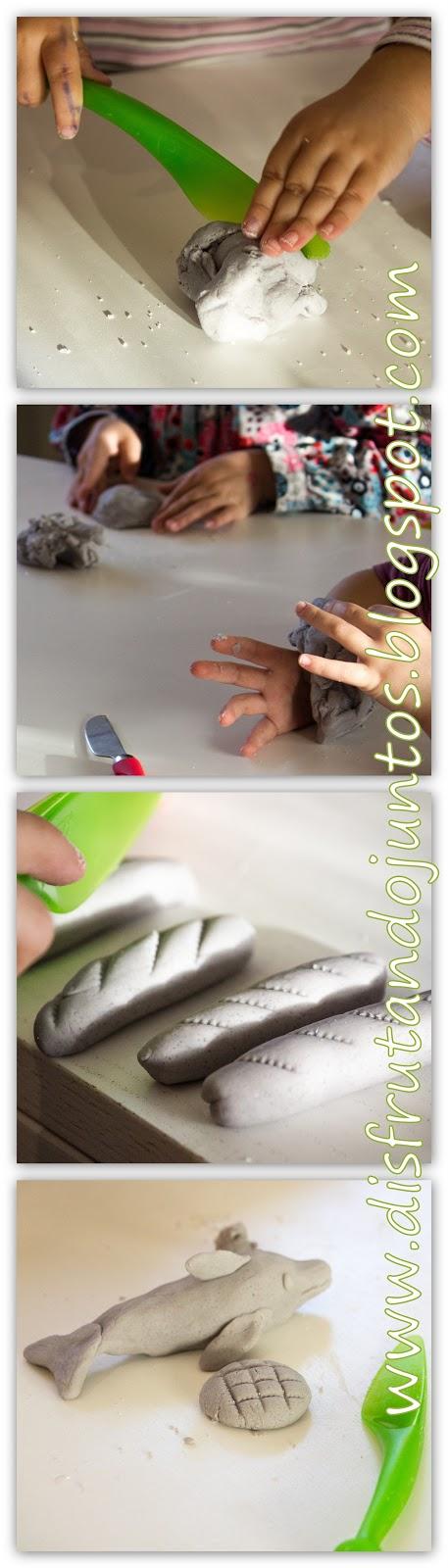 Tarde de plastilina casera y pan