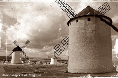 En busca de molinos por la Mancha...