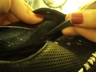 DIY: CHATITAS CON TACHAS + OUTFIT