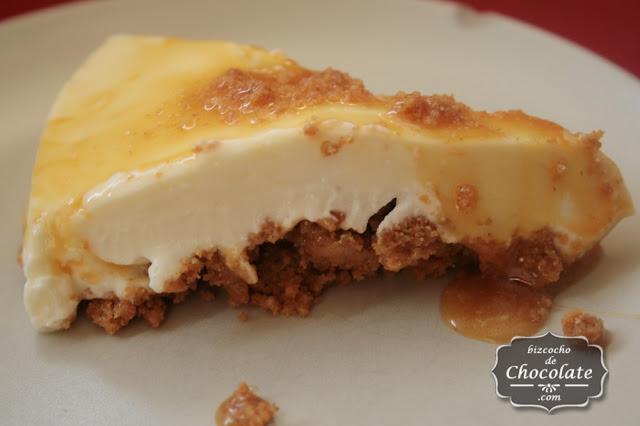 Tarta de queso y caramelo