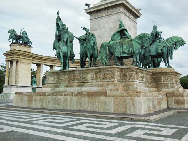 La Plaza de los Heroes en Budapest