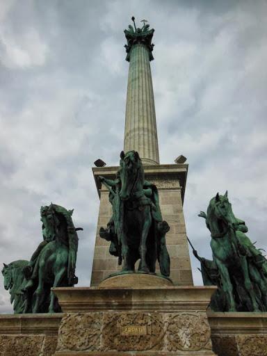 La Plaza de los Heroes en Budapest