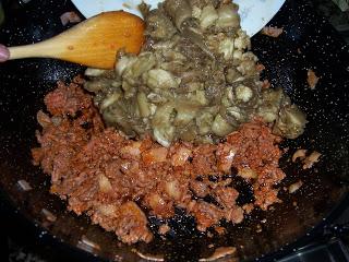 LASAÑA DE BERENJENAS Y SOBRASADA