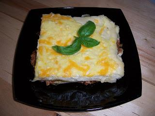 LASAÑA DE BERENJENAS Y SOBRASADA