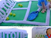 Tarta Quique tenista
