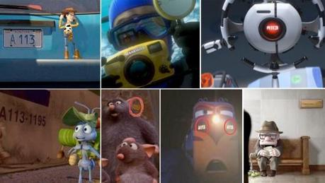 Los 10 mejores Easter Eggs de Pixar