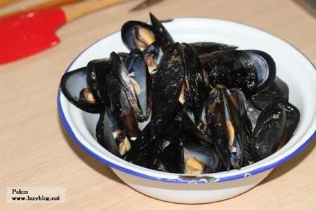 Receta express de mejillones a la crema