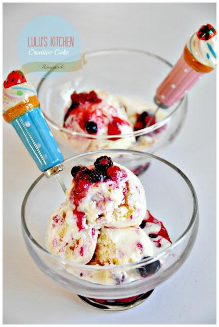 HELADO RIZADO DE FRUTOS ROJOS DEL BOSQUE