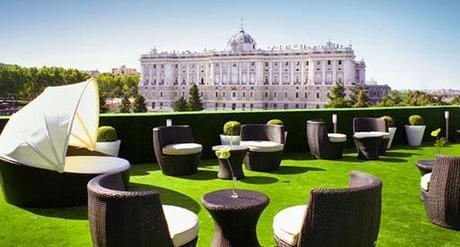 1 (5) Fantásticas vistas desde la terraza en los Jardines de Sabatini