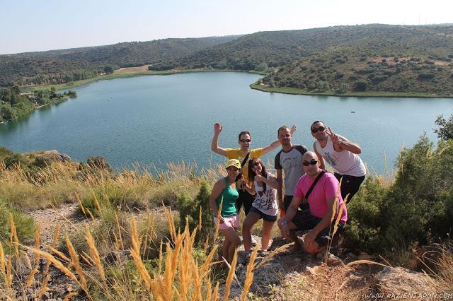 Razi en las lagunas de Ruidera