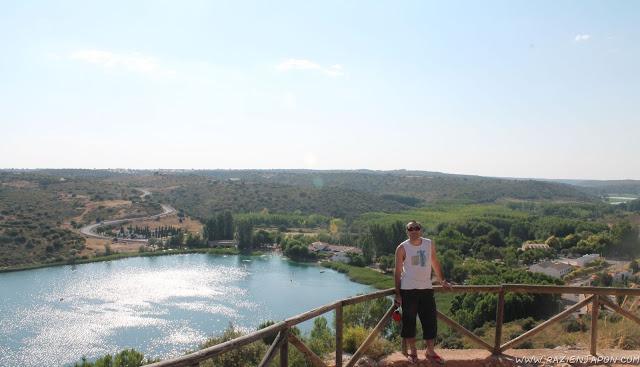 Razi en las lagunas de Ruidera