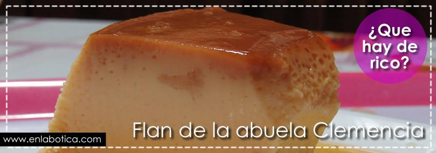 Flan de la abuela Clemencia