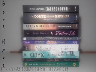 Book Haul #17 (15/07/13)