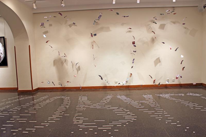 Instalación sobre la CRISIS. La banca y el pueblo.