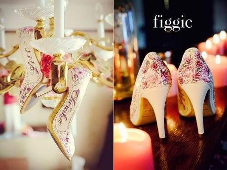 Personaliza tus Zapatos de Novia ... pintados a mano ...