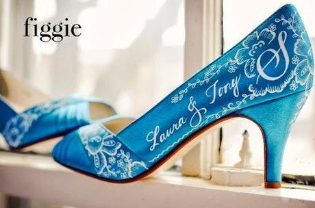 Personaliza tus Zapatos de Novia ... pintados a mano ...