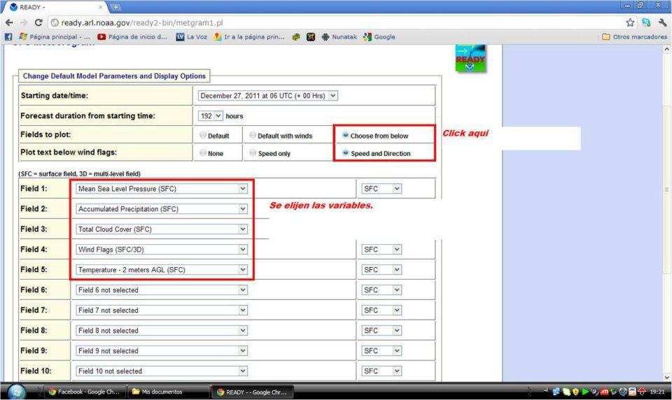 Obtener pronóstico climático