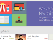 nueva interfaz Google Play Android desde también