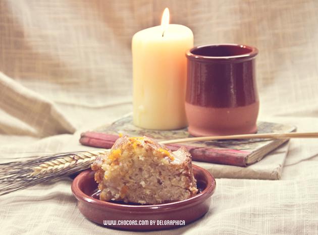 Bizcocho hermanas Carmelitas de Sevilla - corte bizcocho