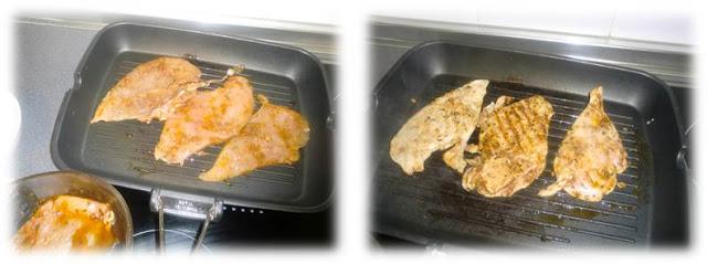 Pollo adobado de la abuela Carmen con mayonesa de aguacate