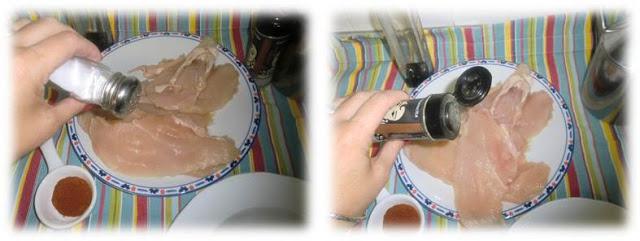 Pollo adobado de la abuela Carmen con mayonesa de aguacate