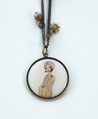 Theresa Lüe. Colección Bisutería Summer 2013: Nadadoras y Mariposas