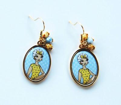 Theresa Lüe. Colección Bisutería Summer 2013: Nadadoras y Mariposas