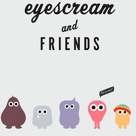 eyescream and friends logo ilovepitita Al rico helado...