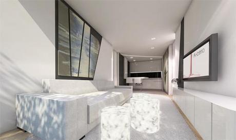 NUEVAS IMÁGENES DEL PROYECTO DE INTERIORISMO PARA UNA VIVIENDA A-CERO EN BARCELONA: ZONAS PRIVADAS