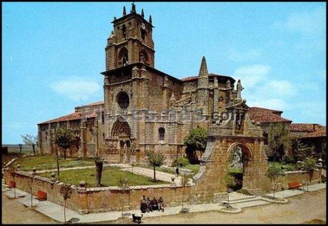 Sasamón (Burgos) templo de santa maría la real en Sasamón