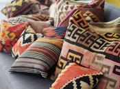 Turkish kilim, kashmir, diyogí otros estampados étnicos